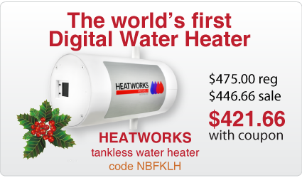 Heatworks tankless water heater