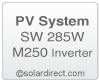 Grid-Tie Solar Electric System with SolarWorld 285W Panels & Enphase M250 Microinverters, 0.285 to 16.8 kW - FREE SHIPPING *Out of Stock*