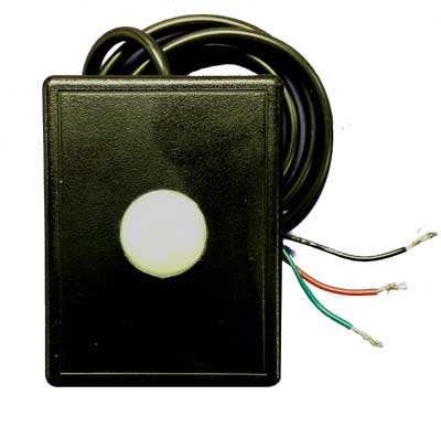 ACT Hard-Wired Motion Sensor, for use with D'MAND KONTROL System - Model HWMSRB-B Black