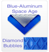 Blue/Aluminum Diamond