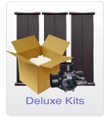 Deluxe solar pool heating kit