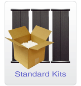 Standard solar pool heating kit