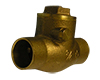 CLEARANCE: B16.18 Legend Brass Swing Check Valve - Sweat end connections