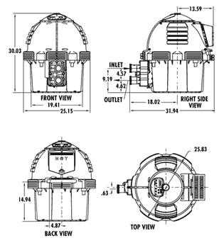 Max-E-Therm gas heater