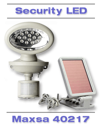 Maxsa Solar Security Light