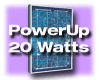 Power Up Photovoltaic Module, Multicrystalline, 20 Watts, 12 Volt Model BSP 20-12