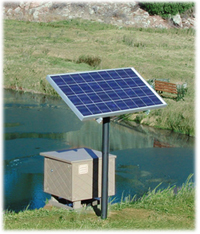 solar pond aerator powered aeration solaer systems lake ponds system lakes foundation healthy