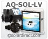 Goldline / Hayward AquaSolar Solar Pool Control System - Digital Controller, Valve, Actuator, Sensors. Models ASC-2P-A-LV and ASC-1P-LV Package #3 Includes AQ-SOL-LV Controller