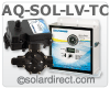 Goldline / Hayward AquaSolar TC Solar Pool Control System - Digital Controller, Valve, Actuator, Sensors, Pump Timer. ASC-2P-A-TC & ASC-1P-A-TC Package #4 includes AQ-SOL-LV-TC controller