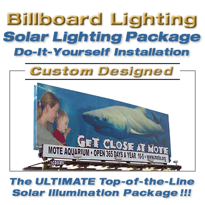 solar billboard lighting