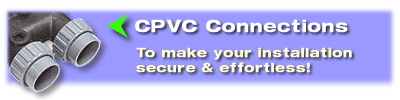 CPVC connections