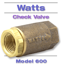 check valve 600