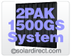 SolarSheat 1500GS 2PAK Solar Air Heating System for areas up to 1500 Sq Ft