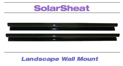 SolarSheat Landscape wall mount