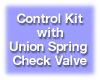 Differential Control Kit with Union Spring Check Valve. Model CK-D-U