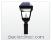 Imperial II Outdoor Solar LED Lamp Post (Includes 78" Post) GS-97NF & GS-97SP<br>Old Part #GS-97NS<br>FREE SHIPPING