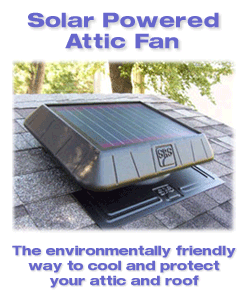 solar attic fan