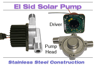 El Sid Solar Circulating Pump - Battery Operated