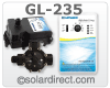 Goldline / Hayward AquaSolar GL-235 Solar Pool Control System - Controller, Valve, Actuator, Sensors. Package #2