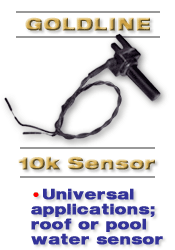 Goldline Pool Water or Roof Sensor - Model PC-10K