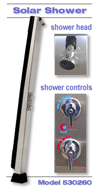 Brushed Stainless Steel Shower