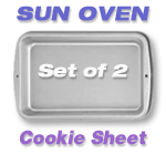 Sun Oven cookie sheet