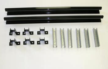 SolarSheat Double Flush Roof Mount Kit. To mount 2 collectors on a roof with a 45 degree pitch or greater. Part # 1168